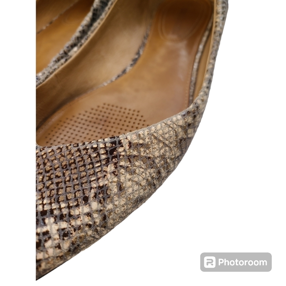 Corso Como Womens Gray Python Embossed Snake Prin… - image 6